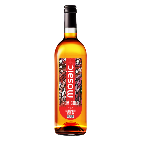 Claret-bottels-04.png Mosaic Rum Gold The Bartender Edition 750ml